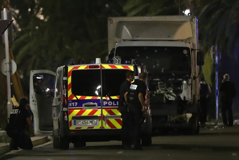 Imágenes posteriores al atentado en Niza