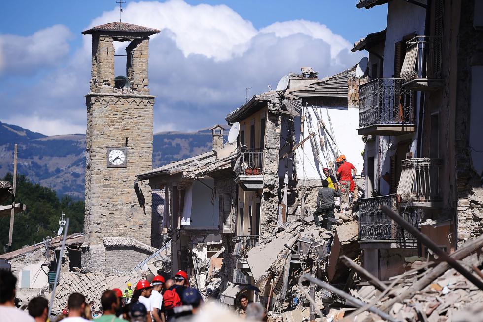 Terremoto en el centro de Italia