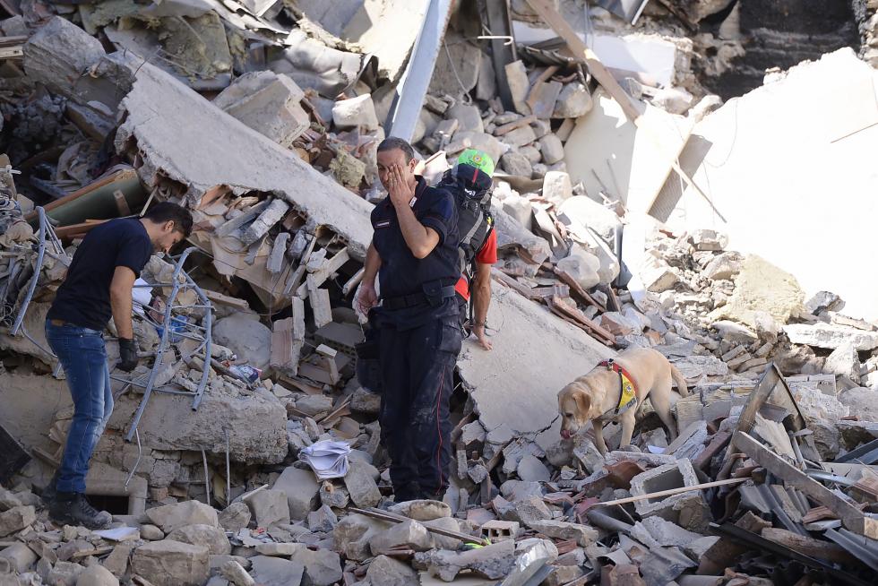 Terremoto en el centro de Italia