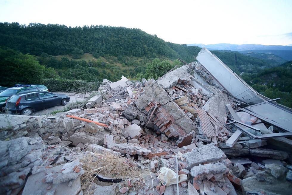 Terremoto en el centro de Italia