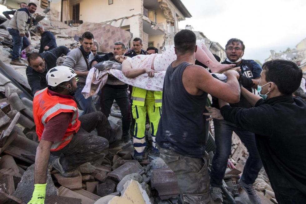 Terremoto en el centro de Italia