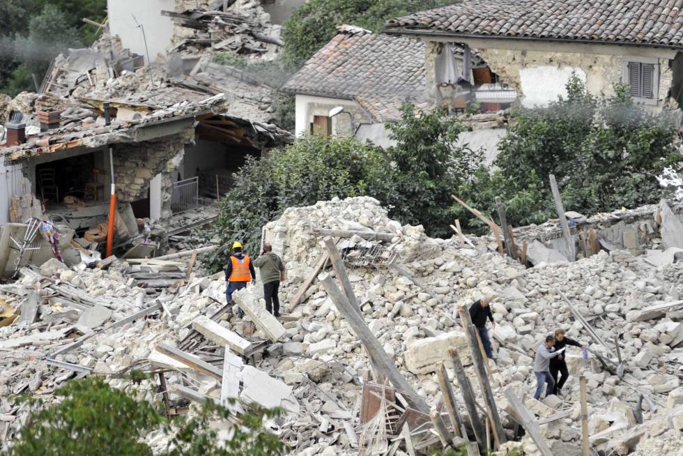 Terremoto en el centro de Italia