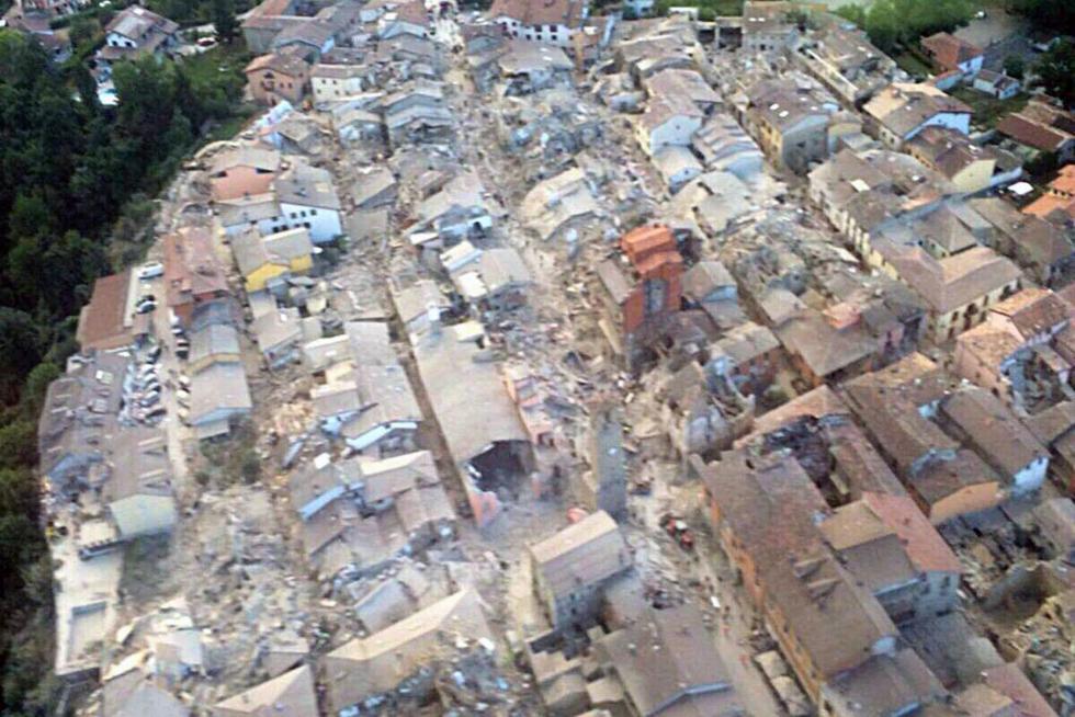 Terremoto en el centro de Italia