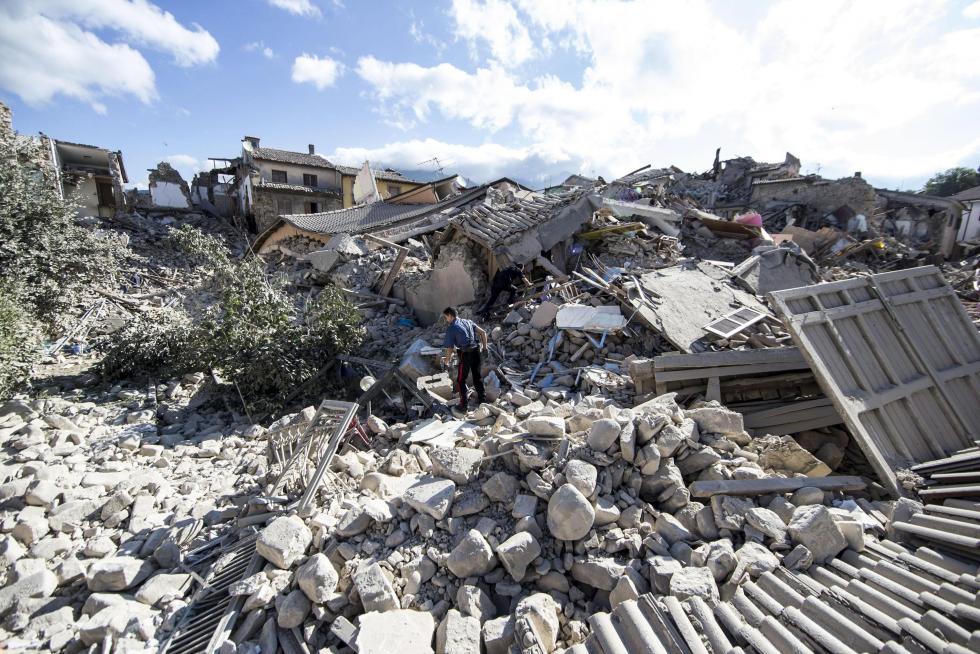 Terremoto en el centro de Italia
