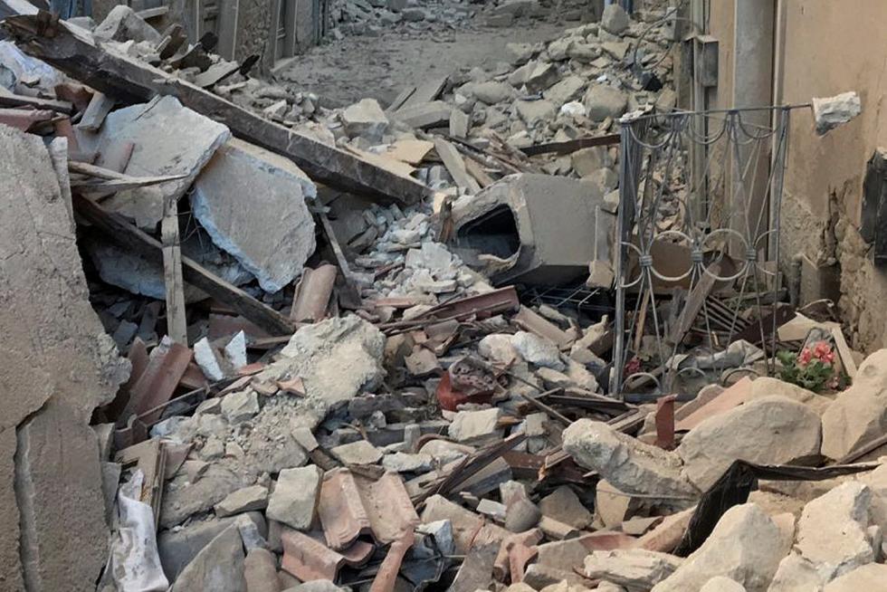 Terremoto en el centro de Italia