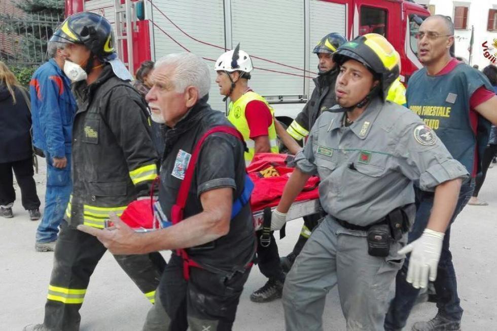 Terremoto en el centro de Italia