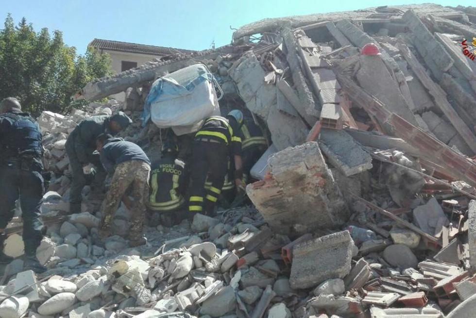 Terremoto en el centro de Italia