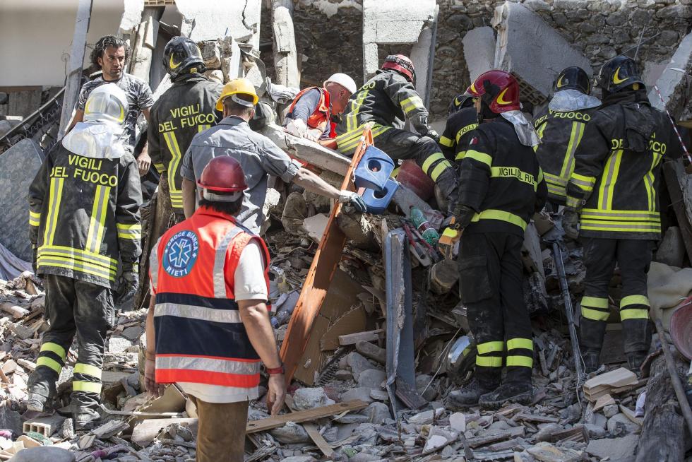 Terremoto en el centro de Italia