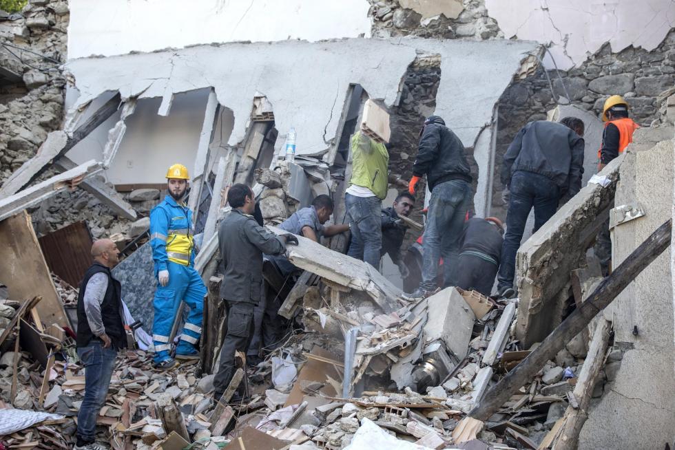 Terremoto en el centro de Italia