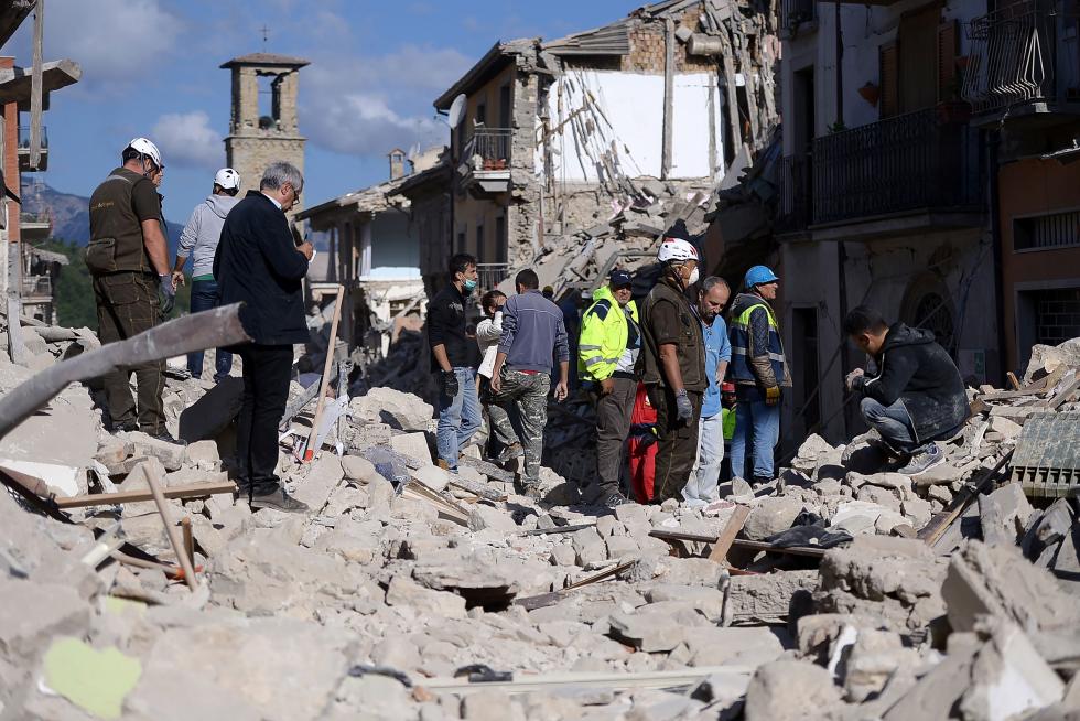 Terremoto en el centro de Italia
