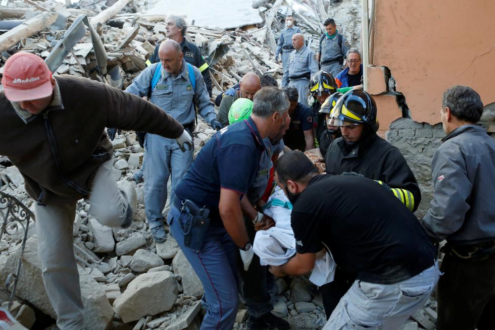 Terremoto en el centro de Italia