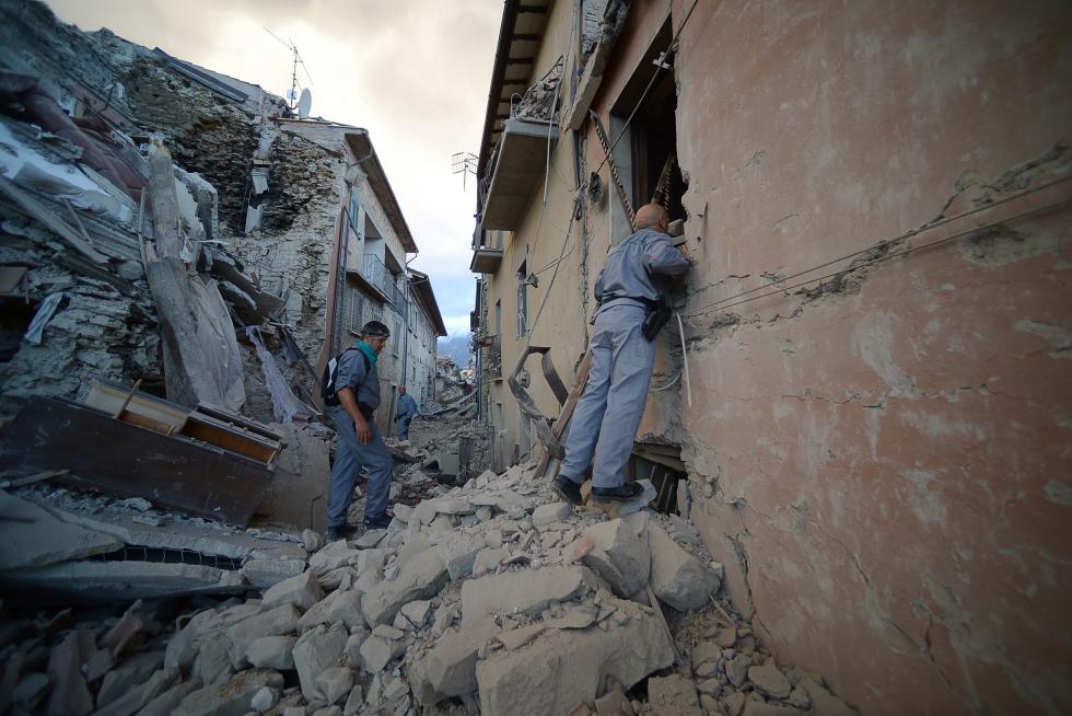 Terremoto en el centro de Italia