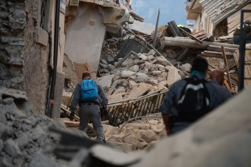 Terremoto en el centro de Italia