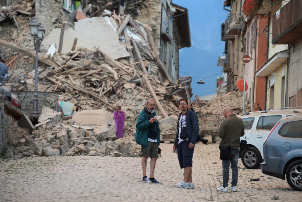 Terremoto en el centro de Italia