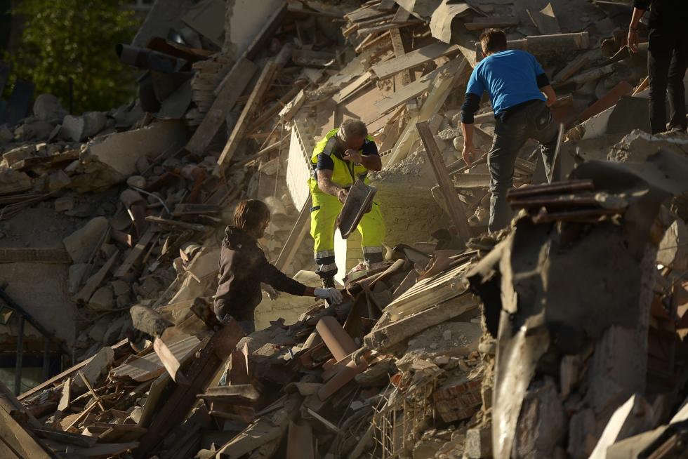 Terremoto en el centro de Italia