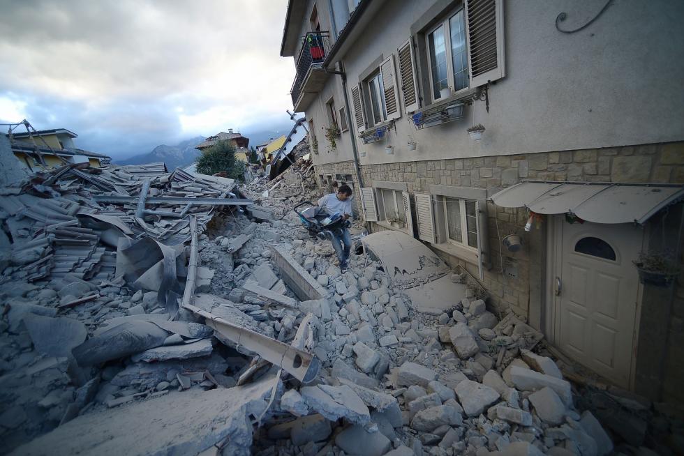 Terremoto en el centro de Italia