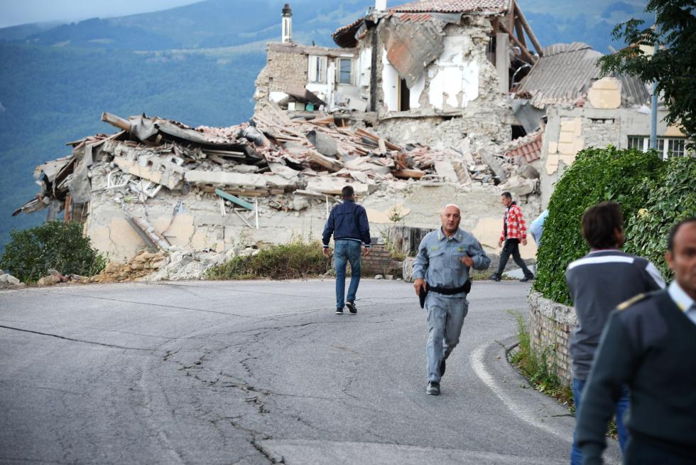 Terremoto en el centro de Italia