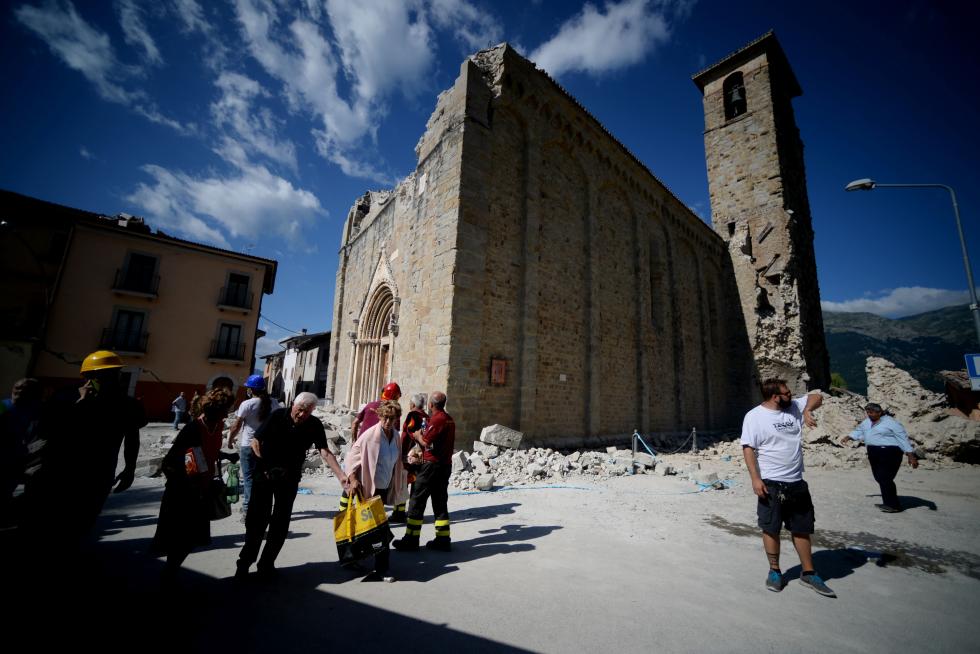 Terremoto en el centro de Italia