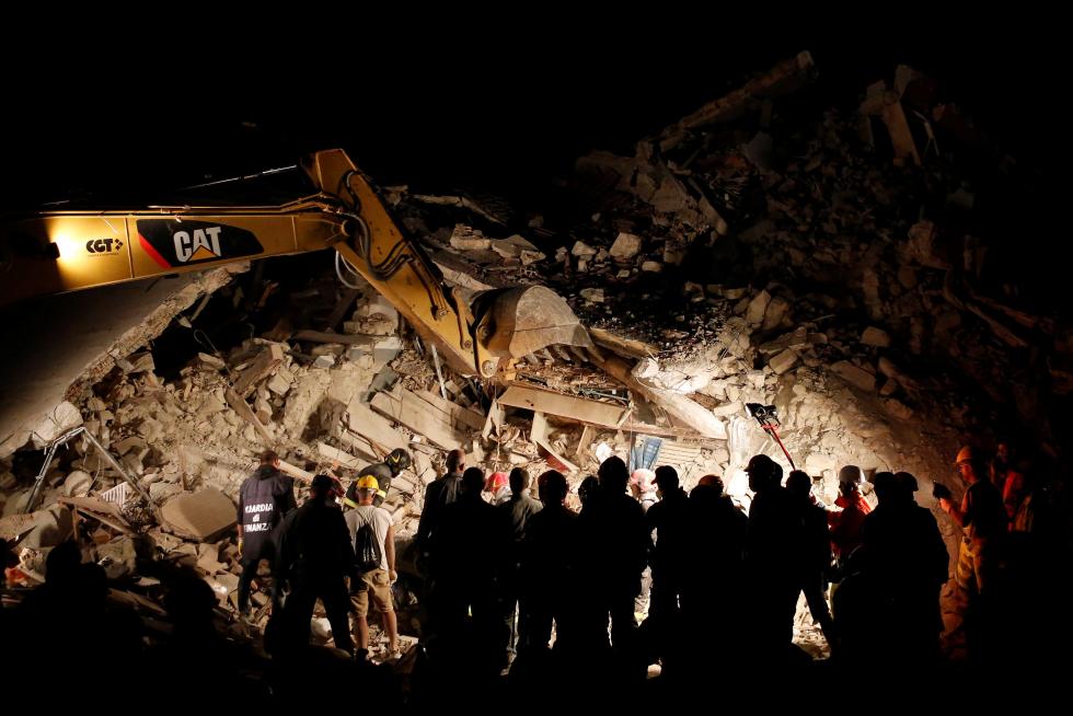Terremoto en el centro de Italia.