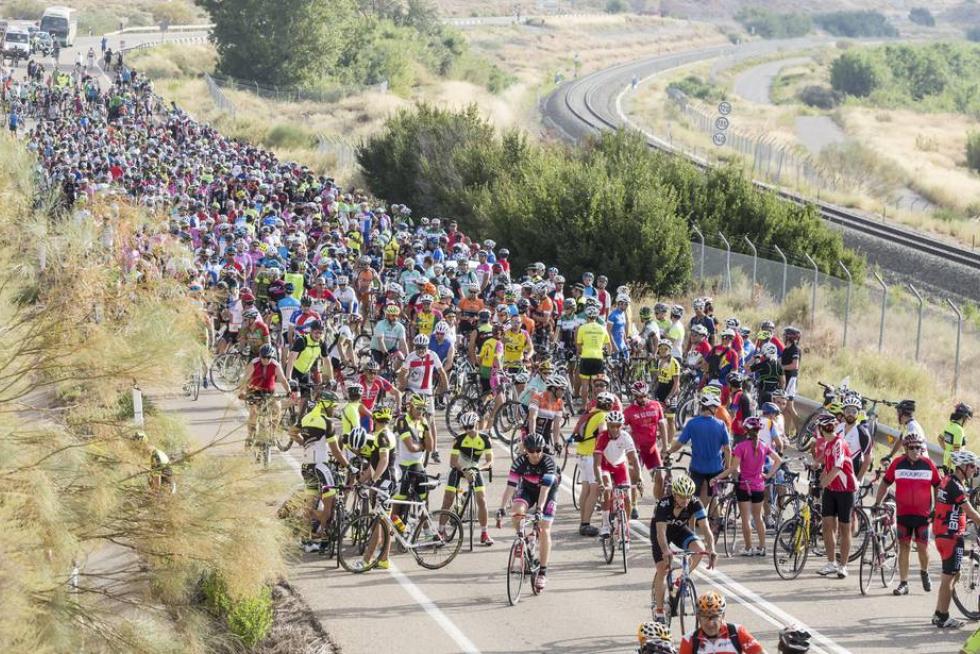 Marcha ciclista de Zarragoza a Botorrita