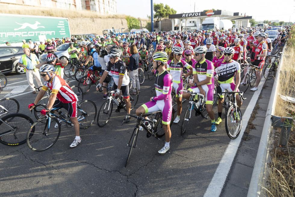 Marcha ciclista de Zarragoza a Botorrita