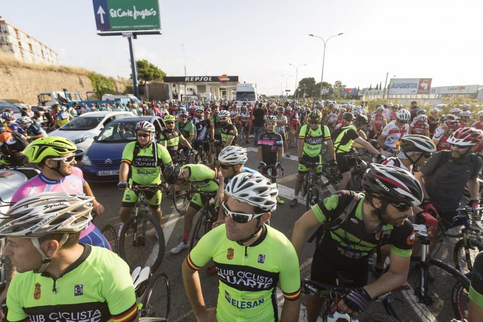 Marcha ciclista de Zarragoza a Botorrita