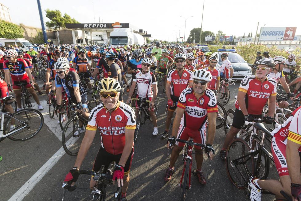 Marcha ciclista de Zarragoza a Botorrita