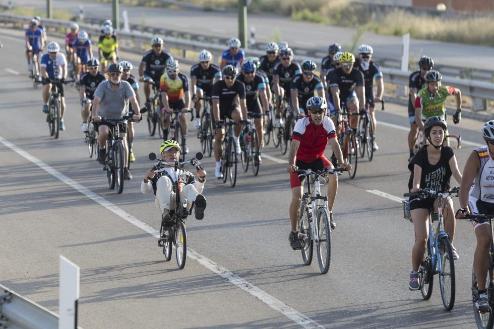 Marcha ciclista de Zarragoza a Botorrita
