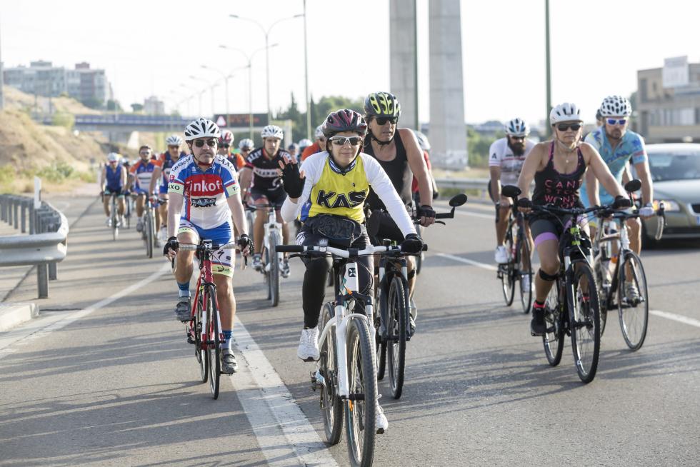 Marcha ciclista de Zarragoza a Botorrita