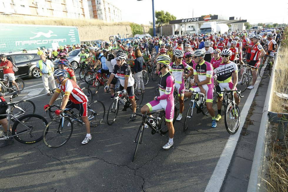 Marcha ciclista de Zarragoza a Botorrita