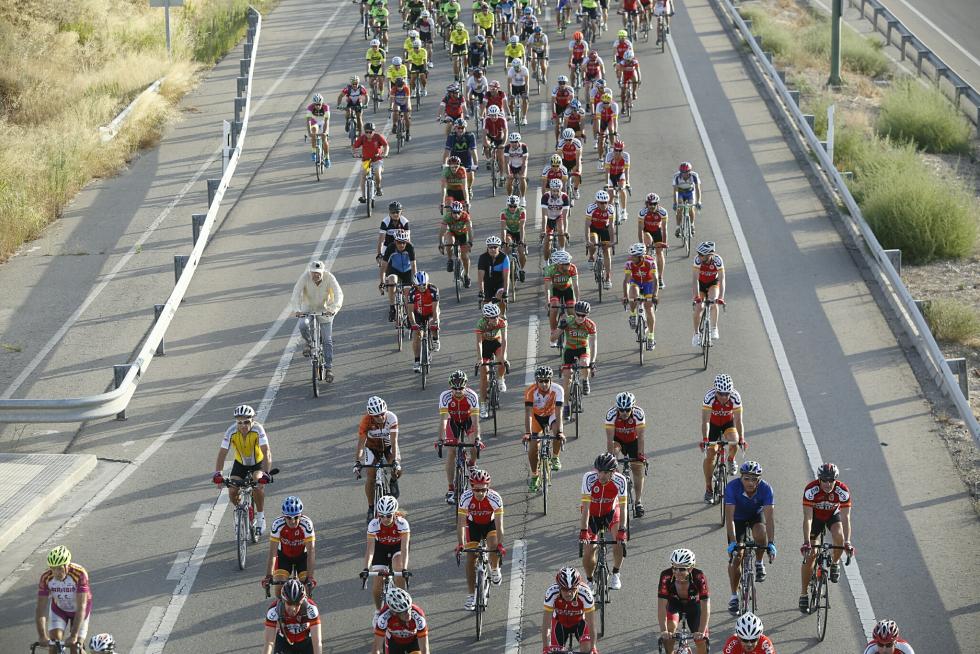 Marcha ciclista de Zarragoza a Botorrita