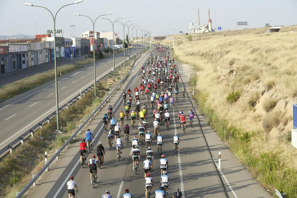 Marcha ciclista de Zarragoza a Botorrita