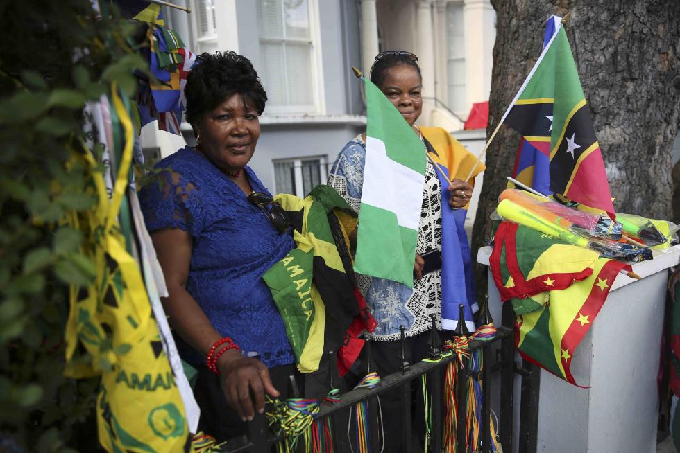Ritmos afrocaribeños toman Notting Hill durante el gran desfile del carnaval