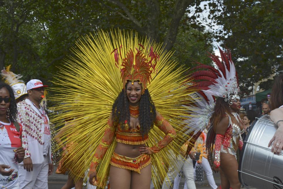 Ritmos afrocaribeños toman Notting Hill durante el gran desfile del carnaval