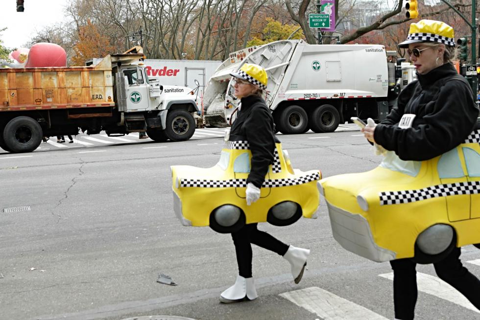 Los dibujos animados invaden Nueva York por el día de Acción de Gracias