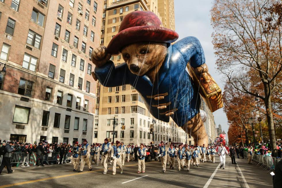 Los dibujos animados invaden Nueva York por el día de Acción de Gracias