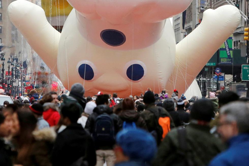 Los dibujos animados invaden Nueva York por el día de Acción de Gracias