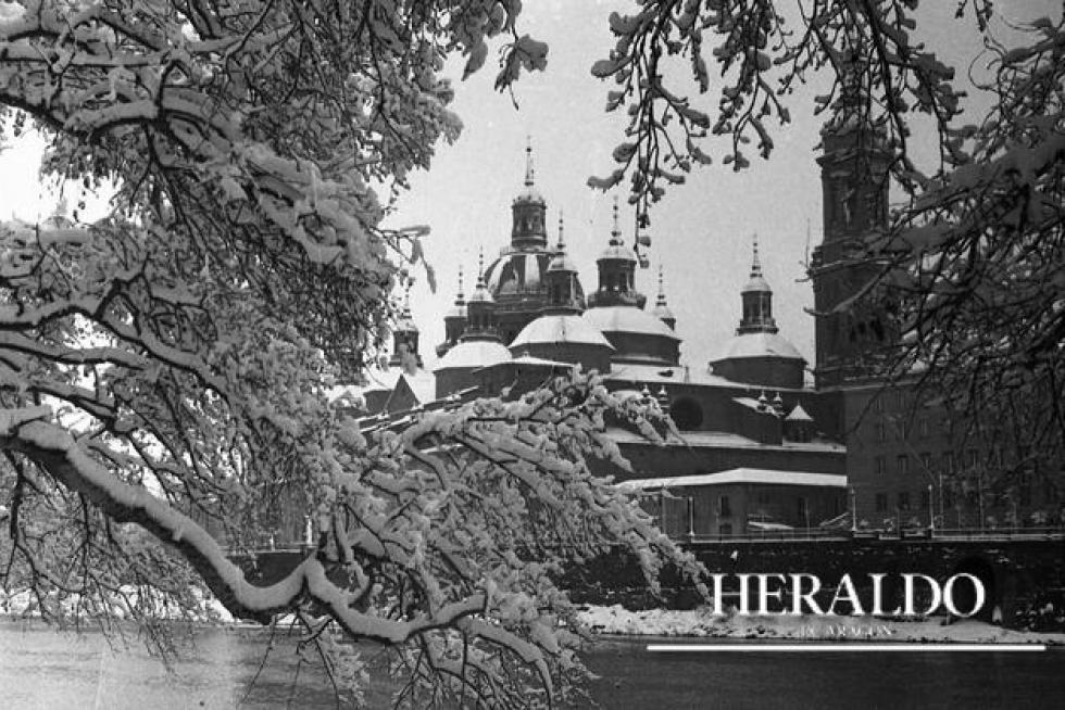 Nevada en Zaragoza en 1949.