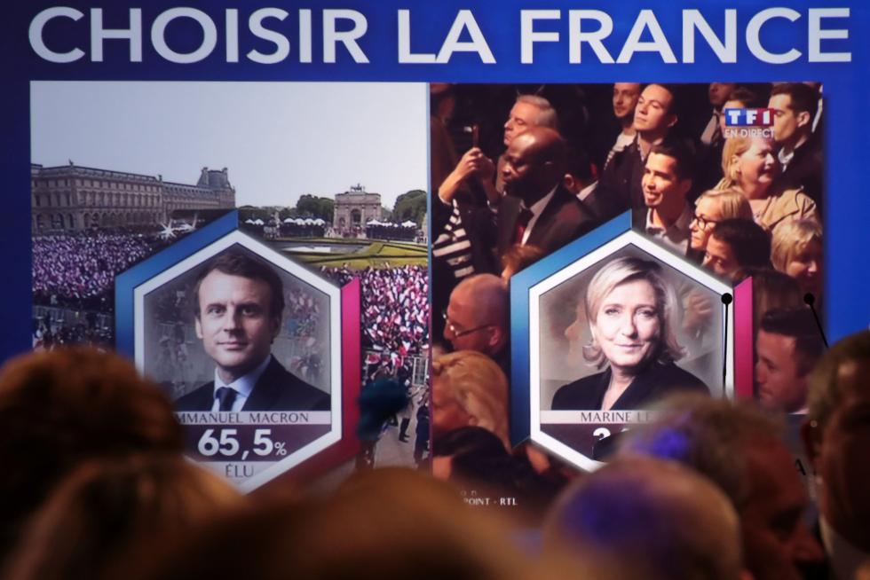 Macron gana las elecciones francesas con una abultada victoria sobre Le Pen