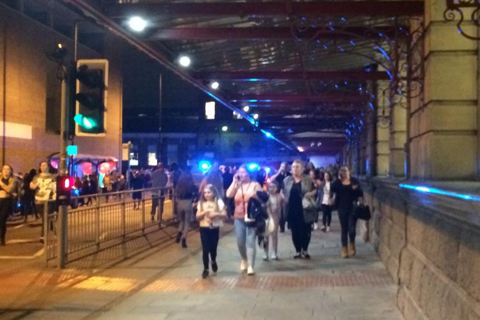 Imagen de la estación cerca de donde ocurrió el atentado.