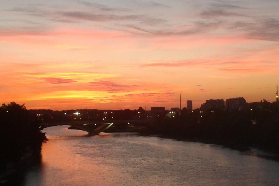 Atardecer de colores