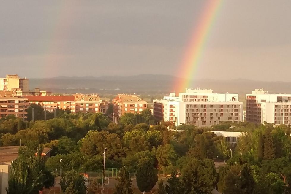 Arcoiris zaragoza