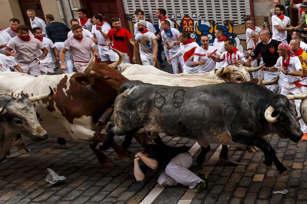 Primer encierro de Sanfermines 2017
