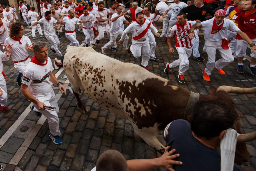Primer encierro de Sanfermines 2017
