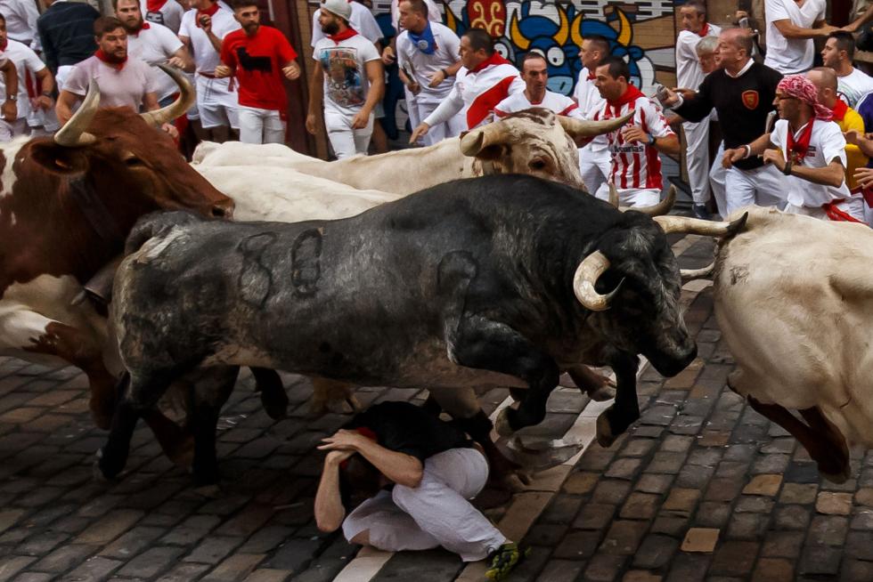 Primer encierro de Sanfermines 2017