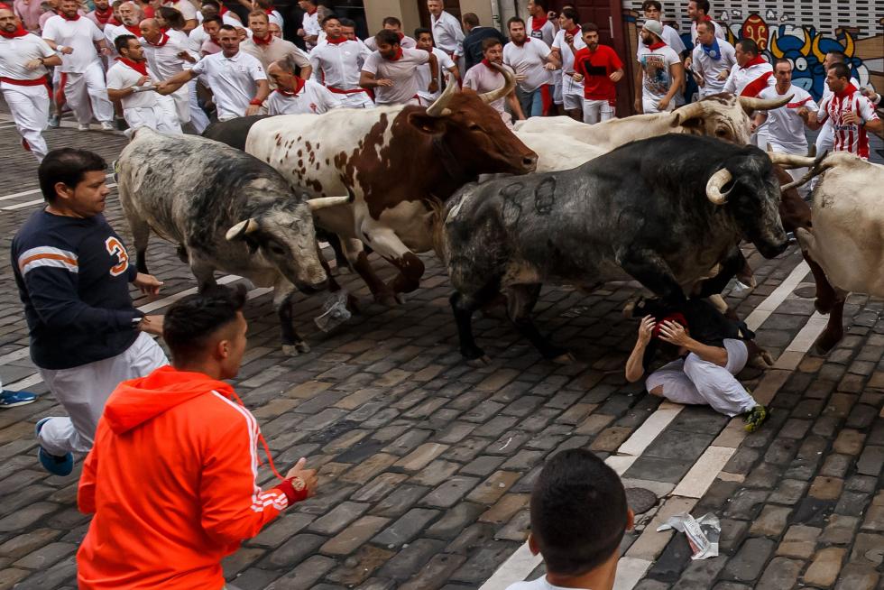 Primer encierro de Sanfermines 2017