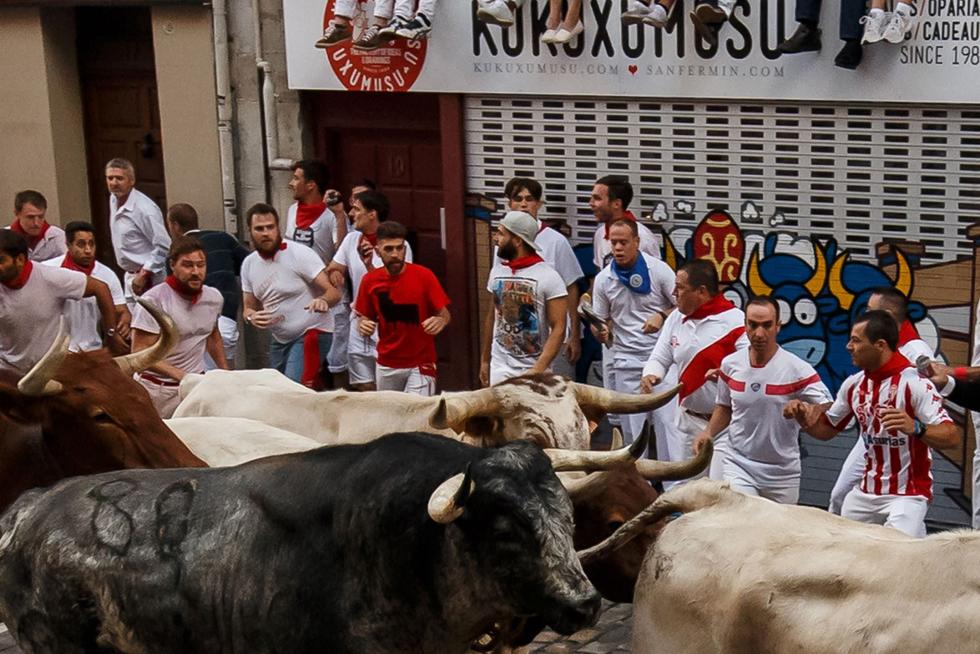 Primer encierro de Sanfermines 2017