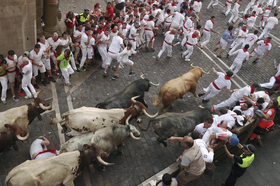 Primer encierro de Sanfermines 2017