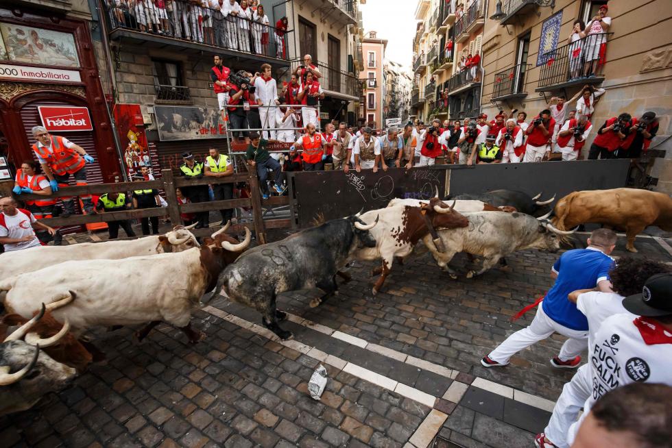 Primer encierro de Sanfermines 2017