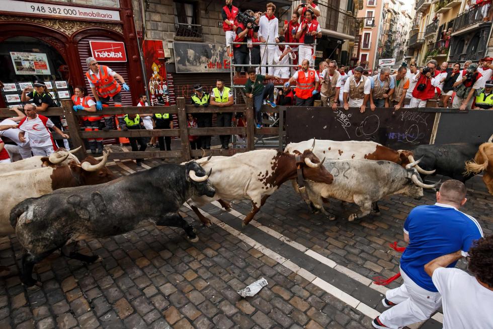 Primer encierro de Sanfermines 2017